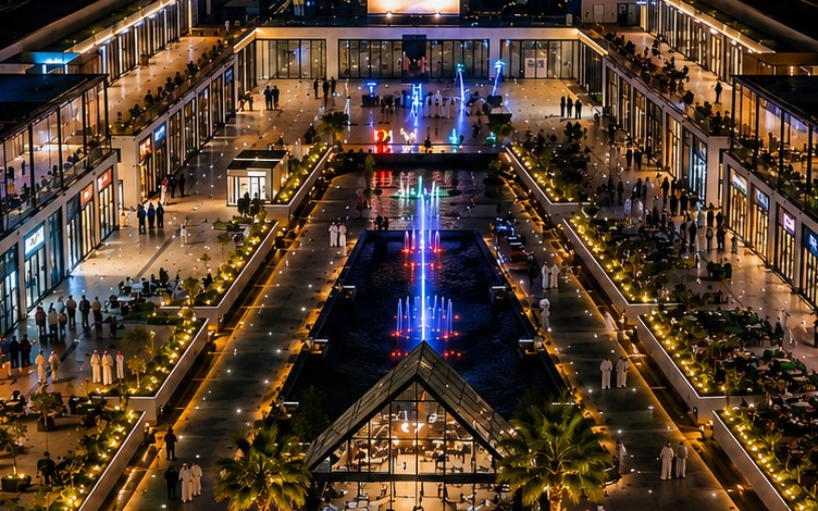 نوافير المساء